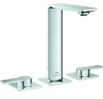 GROHE 3-Loch-Waschtischbatterie Allure 20188_1, Standmontage, Ausladung 143 mm,