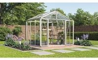 Vitavia Gew&auml;chshaus "Zeus Comfort 6200" aluminium eloxiert 6,2 m&sup2; 3 mm ESG, 10 mm