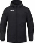 JAKO Unisex Coachjacke Team mit Kapuze, Farbe:schwarz, Gr&ouml;&szlig;e:3XL - Schwarz - 3XL