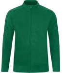 JAKO Kinder Fleecejacke, Farbe:gr&uuml;n/sportgr&uuml;n, Gr&ouml;&szlig;e:164 - Gr&uuml;n - 164