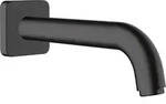 Wanneneinlauf VERNIS Shape Ausladung 204mm mattschwarz mattschwarz - Schwarz