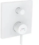 hansgrohe Badewannenarmatur Unterputz FINORIS wei&szlig; matt 76416700 - Wei&szlig;