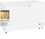 Exquisit Gefriertruhe GT400-HE-041E weiss | 371 l Nutzinhalt | 4*-Gefrieren 