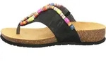 Think JULIA Damenschuhe - bequeme Pantoletten schwarz Freizeit NEU - Schwarz - 41