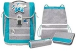 McNeill Schulranzen-Set McLight 2 6tlg. STAR - Blau