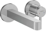 Fertigmontageset FINORIS f UP-2-Loch-WT-Armatur Auslauf 165 mm ch Auslauf 165 mm