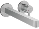 Fertigmontageset FINORIS f UP-2-Loch-WT-Armatur Auslauf 225 mm ch Auslauf 225 mm