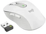 Logitech Signature M650 for Business, rechts, Optisch, Bluetooth, 4000 DPI, Wei&szlig; -