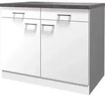 Flex Well Unterschrank mit Schublade und Dreht&uuml;r Lucca BxTxH 100 x 60 x 85 cm...