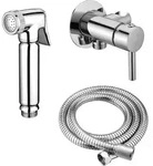 Design WC/Bidet Handbrause Komplettset mit Unterputz Mischerarmatur Mini