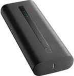 Cellularline Power Bank THUNDER 20000 Tragbares, extra kompaktes Ladeger&auml;t, 20000