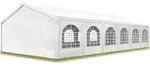 TOOLPORT Hochwertiges Partyzelt 6x12 m Pavillon Zelt PE Plane 450 N Gartenzelt