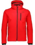 MAN Jacket Zip Hood ferrari-nero (55BE) 46 - Rot - 46
