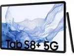 Samsung Galaxy Tab S8+ WiFi 5G 256GB grau - Grau