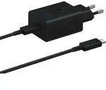 Schnellladeadapter (USB Type-C, 45 Watt) mit Datenkabel EP-T4510 - Schwarz