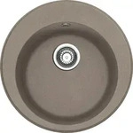 FRANKE Sp&uuml;le PAMIRA ROG 610-41 in Cashmere mit Stopfenventil - Beige