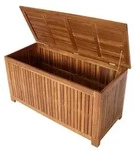 Auflagenbox Box 117x50x58,5cm Akazie ge&ouml;lt
