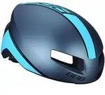 BBB Tithon BHE-08 Helm matt gray/blue Kopfumfang L | 58-62cm - Blau