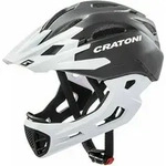 CRATONI Freeride Fahrradhelm C-Maniac schwarz/wei&szlig; matt - Schwarz/Wei&szlig;