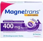 Magnetrans duo-aktiv 400 mg Magnesium Direktgranulat-Sticks, 20 St. Beutel