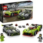 LEGO 76910 Speed Champions Aston Martin Valkyrie AMR Pro & Vantage GT3, Bausatz...