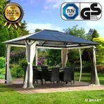 Alu-Pavillon SUMMERDREAM 3x4m beige