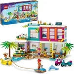 LEGO 41709 Friends Ferienhaus am Strand, Puppenhaus mit Mini-Puppe Mia, Zubeh&ouml;r und