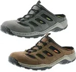 Rieker Herren Pantoletten Clogs Sabot 08096, Gr&ouml;&szlig;e:42 EU, Farbe:Braun - Braun - 42