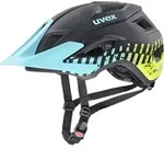 UVEX uvex access BLACK-AQUA LIME MATT BLACK-AQUA LIME MATT 52 - Bunt