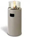Enders Terrassenfeuer Nova LED M Taupe Gold Terrassenheizer - Taupe/Gold