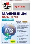 Doppelherz System Magnesium 500 Depot Tabletten f&uuml;r Muskeln und Nervensystem, 30 St.
