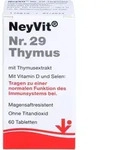 NeyVit Nr. 29 Thymus Tabletten f&uuml;r eine normale Funktion des Immunsystems, 60 St.