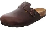 Rohde Herren Clog Pantolette Leder Schnalle bequem Grado 6698, Gr&ouml;&szlig;e:43 EU,
