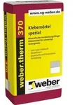 weber.therm 370 Klebem&ouml;rtel spezial 30kg - Grau