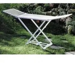 Wei&szlig;er faltbarer W&auml;schetrockner XXL 208 cm - Wei&szlig;