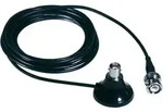 Albrecht Minimagnet-Fuss mit BNC-Anschluss f&uuml;r Scanner-Antennen, Schwarz,...