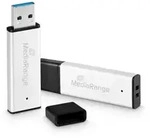 MediaRange MR1899, 16 GB, USB Typ-A, 3.2 Gen 1 (3.1 Gen 1), 130 MB/s, Kappe, Schwarz,