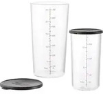 ESGE-Zauberstab Becherset Glas 7150 bestehend aus zwei Messbechern 400 ml & 700...