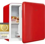 Exquisit Minik&uuml;hlschrank CKB45-0-031F rot | 47 l Nutzinhalt | Classic-Design -...