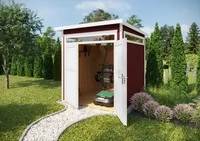 Weka Gartenhaus Limmen 265 21 mm Wandst&auml;rke mit Doppelt&uuml;r - B x T x H - 220.00 x