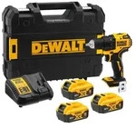 DeWalt DCD708P3T-QW Akku-Bohrschrauber, inkl. 3x 18Volt/5 Ah Akku