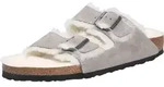 Birkenstock Arizona Lammfell Wildleder Stein M&uuml;nze Schmales Fu&szlig;bett - 1017403...