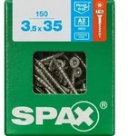 SPAX 4197000350357, Schraube, Edelstahl, Holz, Flachkopf, Torx, Edelstahl