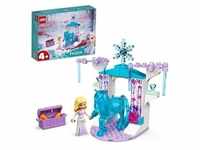 LEGO 43209 Disney Princess Elsa und Nokks Eisstall aus Die Eiskönigin Frozen