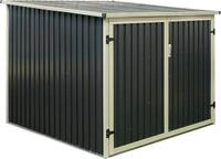 Westmann Fahrradgarage Gartenbox Anthrazit 200x203x158 cm