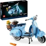 LEGO 10298 Icons Vespa 125, Motorrad-Modell zum Bauen, Vintage Roller aus Italien,