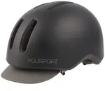 Polisport Farradhelm Commuter Medium 54-58cm - Schwarz