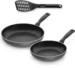 WMF PermaDur Inspire Stielpfannen-Set (24 und 28 cm) mit Pfannenwender 3201111797