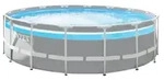 Intex Frame Swimming Pool Set Serie "Prism Clearview" &Oslash; 488 x 122 cm Inkl.