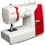 Veritas Marie, Rot, Wei&szlig;, Automatische N&auml;hmaschine, Overlock, N&auml;hen, 4 Step, 750